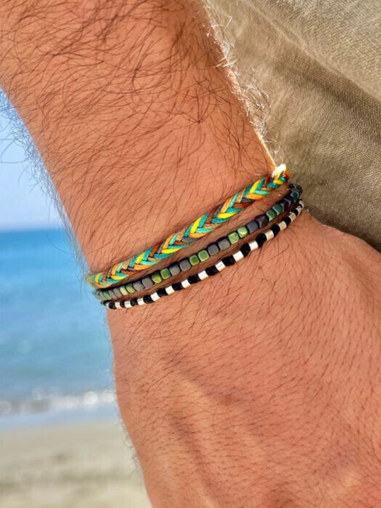 Irmelia Herren Armband Makramee aus Kabel