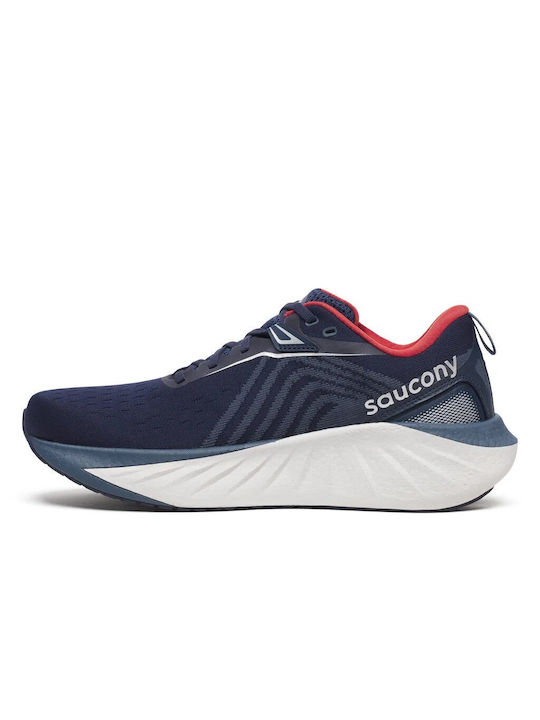 Saucony Triumph 22 Ανδρικά Αθλητικά Παπούτσια Running Μπλε