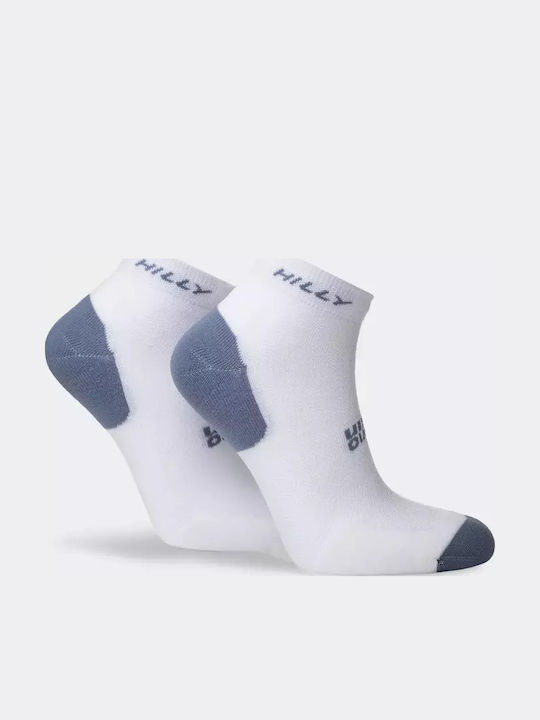 Hilly Active Quarter Min White Black Grey 2-ζευγάρια Άσπρο Hilly