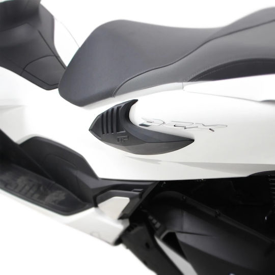 Moto Discovery Motorcycle Frame Protectors Honda PCX 125 Black