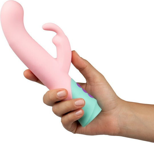 Diversual Δονητής Rabbit 20cm Ροζ