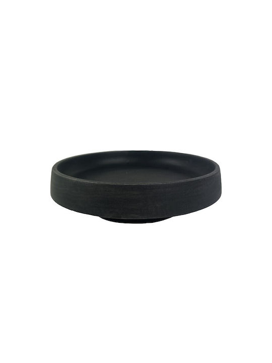Nakaro Wood Wooden Salad Bowl Black 22.5x22.5cm