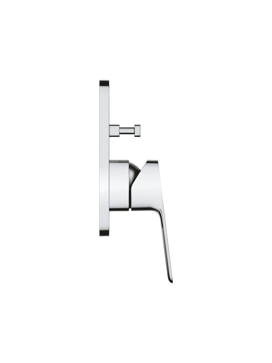 Grohe Mischpult Einbau für Dusche 2 Ausgänge Silber 4067393010647