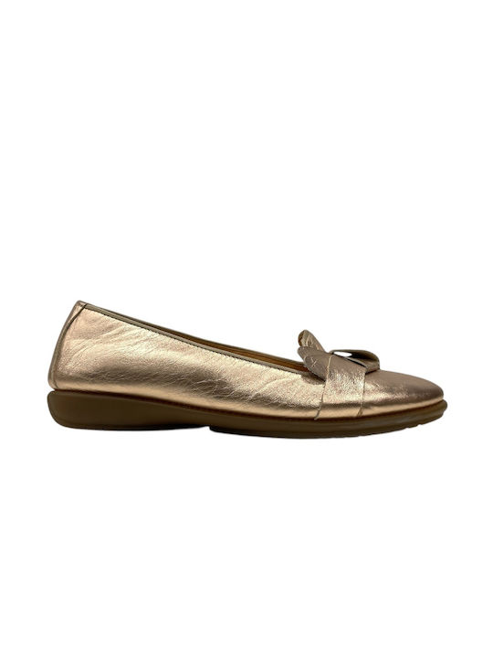 Relax Anatomic Women's Moccasins in Gold Color