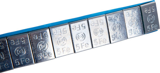 Klebegewichte-Set zum Auswuchten von Alufelgen 12 x 5 g 100 Stück Geko G74300