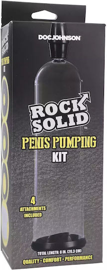Doc Johnson Rock Solid Τρόμπα Πέους Διάφανη