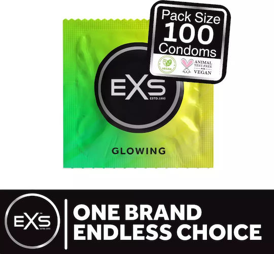 EXS Προφυλακτικά 100τμχ Λεπτά για Φυσική Αίσθηση Natural