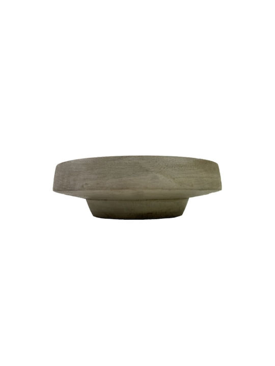 Nakaro Wood Wooden Salad Bowl Beige 22.5x22.5cm
