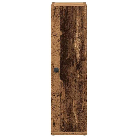 vidaXL Bathroom Cabinet L20.5xW22xH72cm Brown