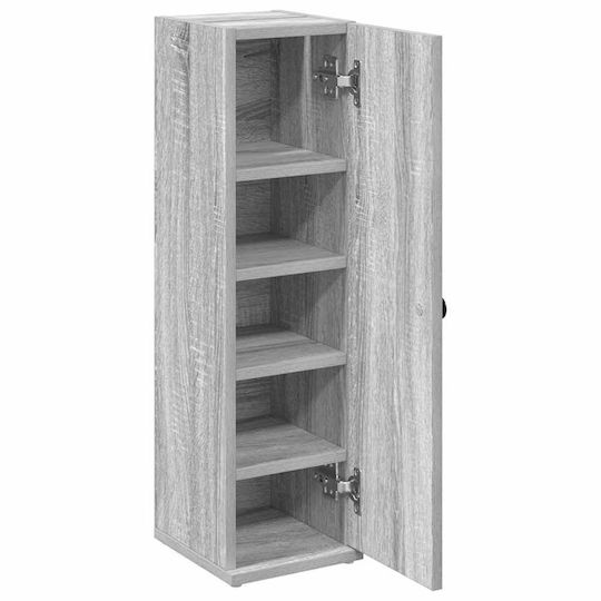 vidaXL Badezimmerschrank B20.5xT22xH72cm Sonoma