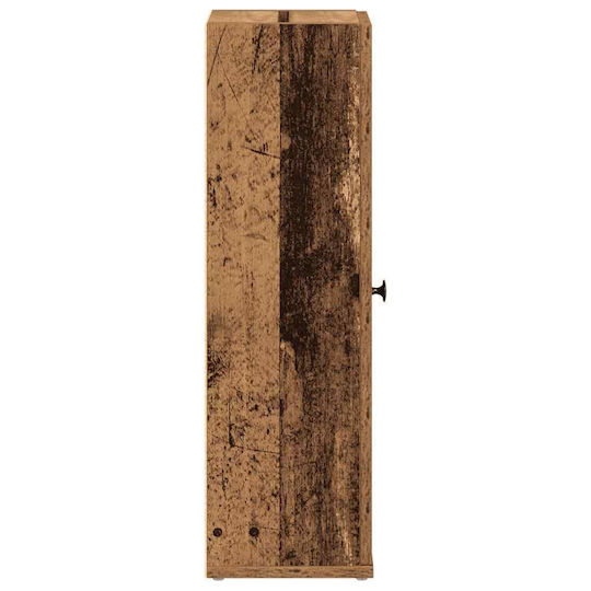 vidaXL Bathroom Cabinet L20.5xW22xH72cm Brown