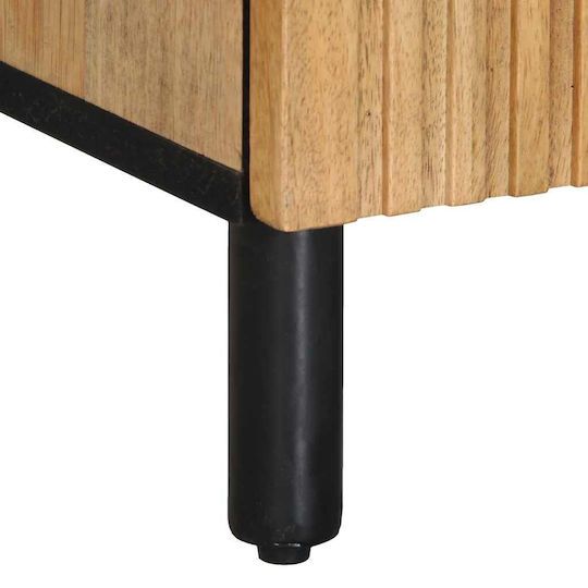 vidaXL Lemn Cabinet de baie L38xA33.5xÎ58cm Maro