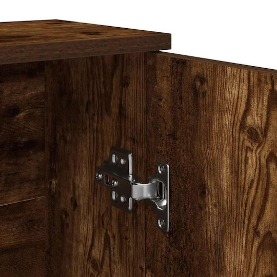 vidaXL Bathroom Cabinet L39xW22xH90cm Oak