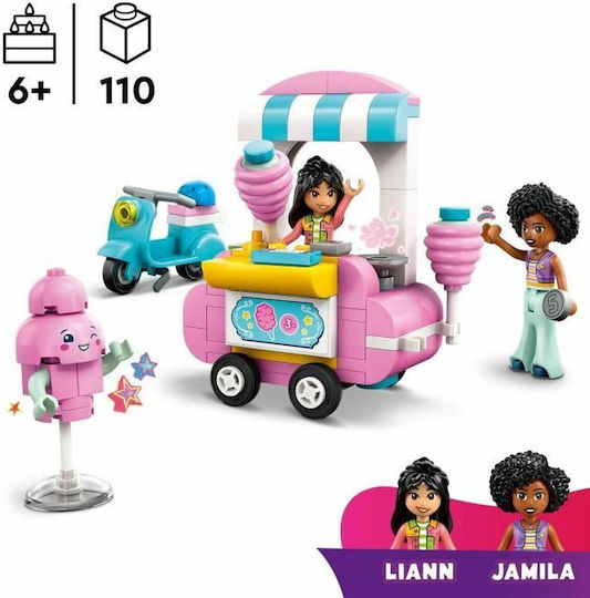 Lego Friends Cotton Candy Stand and Scooter for 6+ Years 110pcs