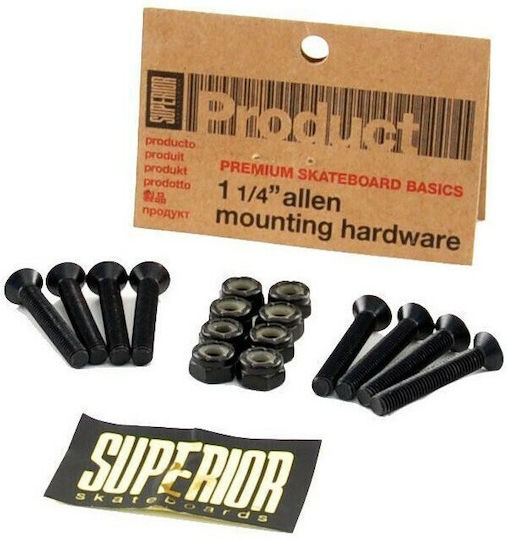 Superior Allen Screws & Nuts Skateboard