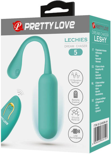 Pretty Love Lechies Dream Chaser 5 Green Wireless Remote Control 12 Vibration Functions Memory