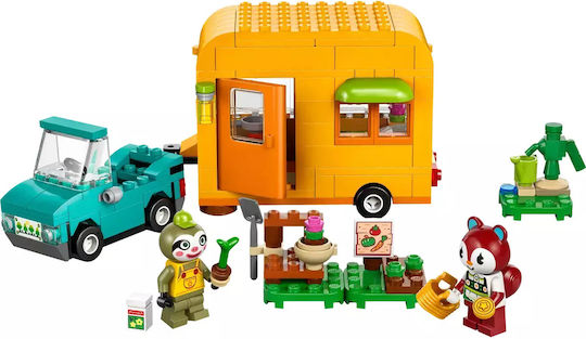 LEGO Animal Crossing Animal Crossing Leif's Caravan & Garden Shop for 7+ Years 263 Pieces