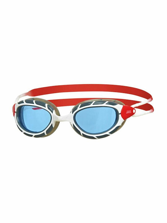 Zoggs Predator Swimming Goggles Adults White