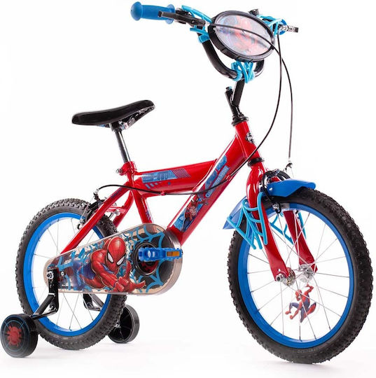 Huffy Spider-Man 16" Kids Bicycle BMX Red