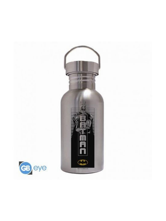 GB eye DC Comics - Batman Ανοξείδωτο Παγούρι 500ml Ασημί