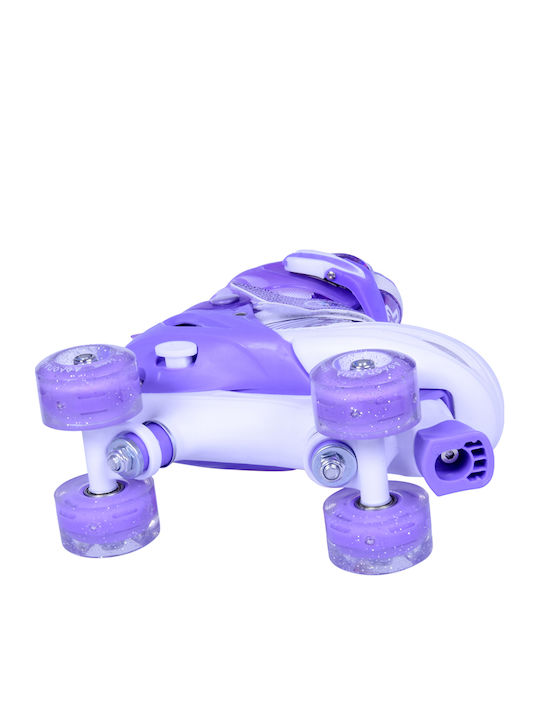 Athlopaidia Quad Ролери Ролки Лилав За деца