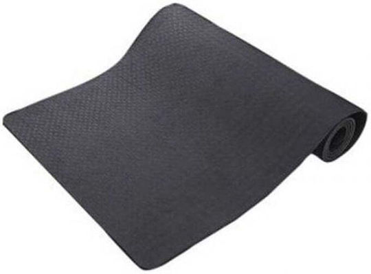 Yoga Mat Упражнение Мат Йога и пилатес Черен (181x62x1см)