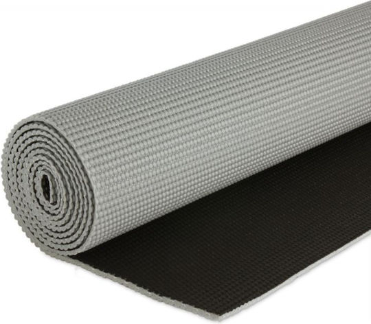 Gaiam Στρώμα Γυμναστικής Yoga Γκρι (173x61x0.4cm)