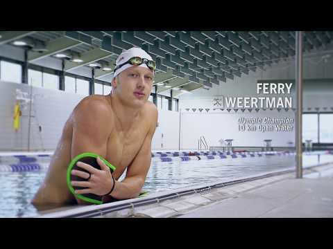 Arena Flex Paddles Unisex Плувни ръце Зелени