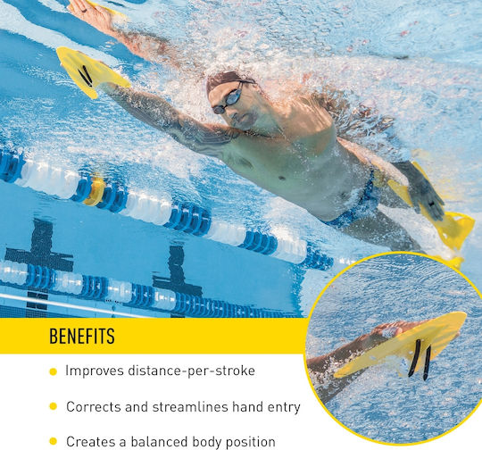 Finis Freestyler Hand Paddles Jr Schwimmhandpaddel Weiß