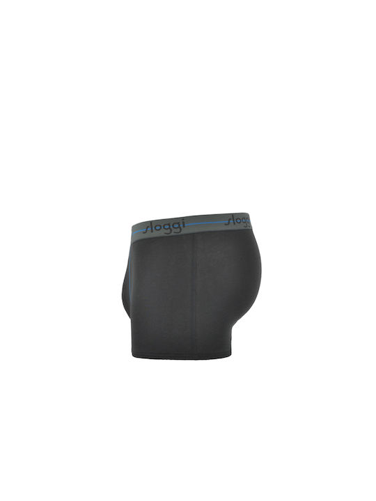 Hipster Мъжки боксерки Anthracite-Dark Grey 2Опаковка