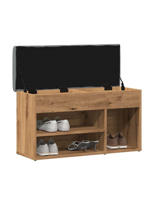 Антре с Шкаф за обувки & Пейка Artisan Oak 82x32x45.5бр