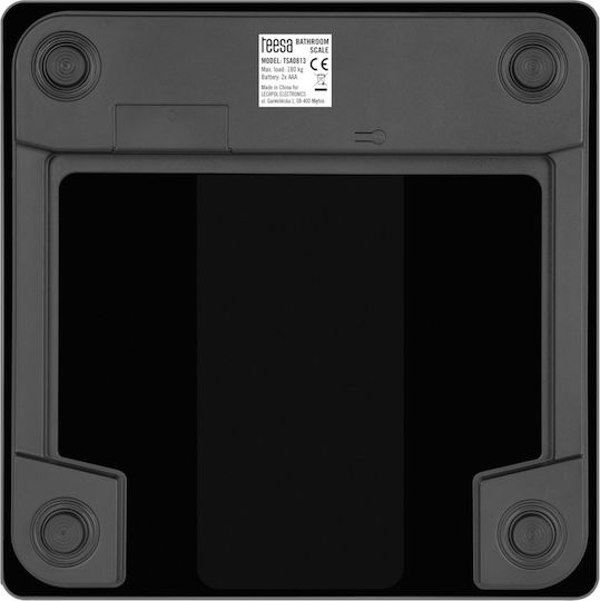 Teesa Smart Cantar cu Bluetooth in culoare Negru