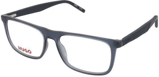 Boss Men's Acetate Prescription Eyeglass Frame Blue HG 1307 PJP