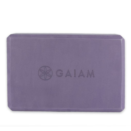 Gaiam Yoga Block in Purple Color
