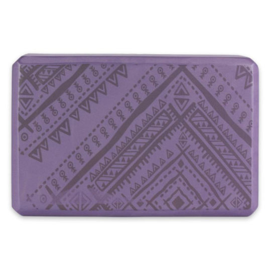 Gaiam Yoga Block in Purple Color