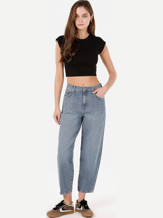 Damen Stoffhose Blau