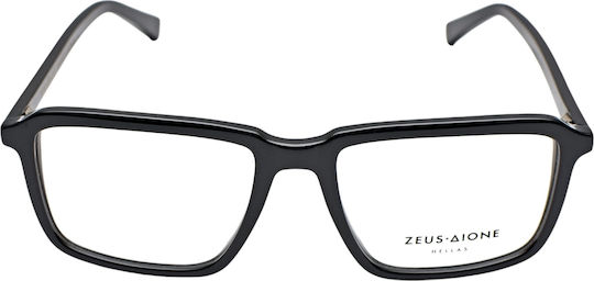 Zeus & Dione Atlas Kunststoff Brillenrahmen Schwarz C5
