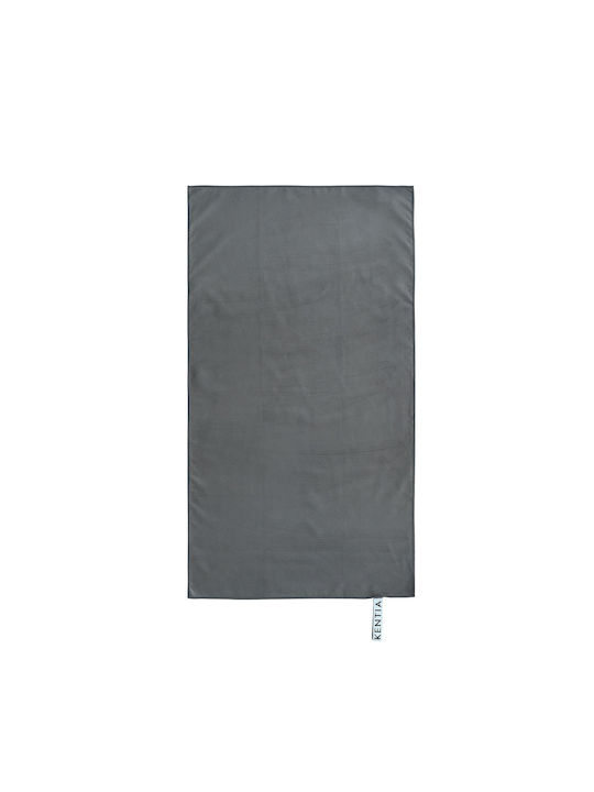 Kentia Active Microfiber Gray Gym Towel 50x90cm
