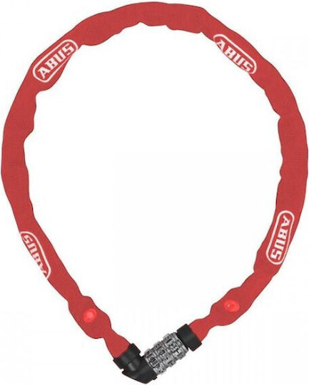 Abus 1200/60 Web Велосипедна катинарка с връзка с комбинация Оранжев