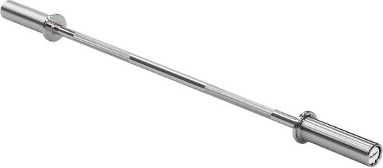 MDS Μπάρα Άρσης Βαρών Ολυμπιακού Τύπου 120cm 9kg Ίσια Μπάρα Ολυμπιακού Τύπου Φ50 9kg Μήκους 120cm χωρίς Κολάρα