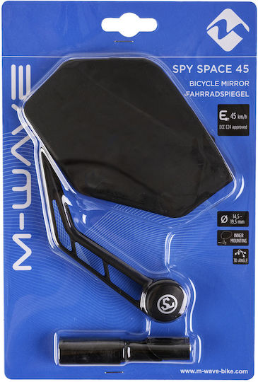 M-Wave Spy Space 45 270070 Αριστερός Καθρέπτης Ποδηλάτου