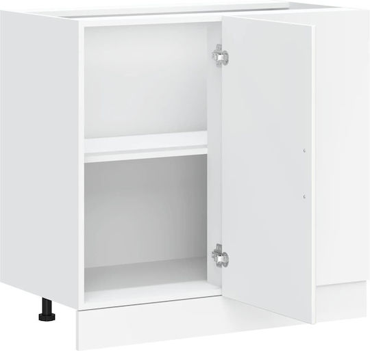 Dulap pentru Chiuvetă Alb 80x46x81.5buc