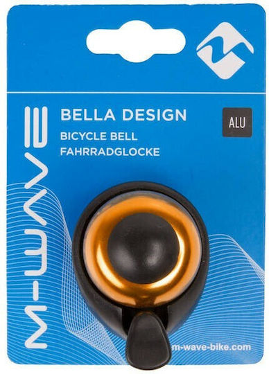 M-Wave Bella Design Bicycle Bell Orange