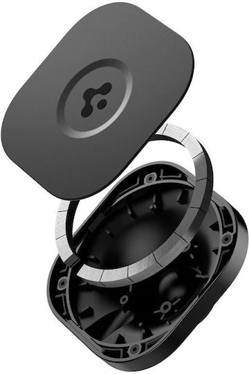 Spigen Onetap Pro 3 Βάση Κινητού Αυτοκινήτου με Ρυθμιζόμενα Άγκιστρα και Ασύρματη Φόρτιση Μαύρη