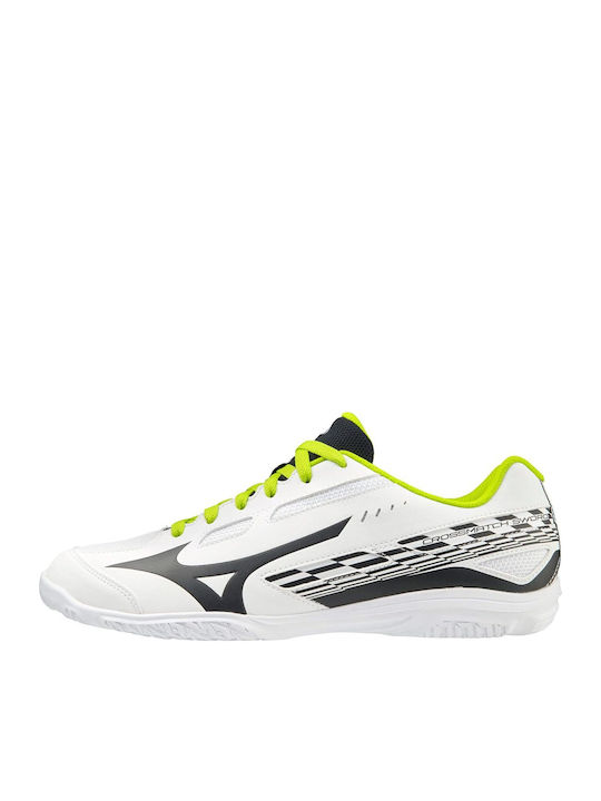 Mizuno Crossmatch Sword Ποδοσφαιρικά Παπούτσια Σάλας Λευκά