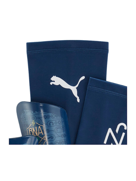 PUMA 030960-01 Επικαλαμίδες Ποδοσφαίρου Παιδικές & Ενηλίκων Μπλε