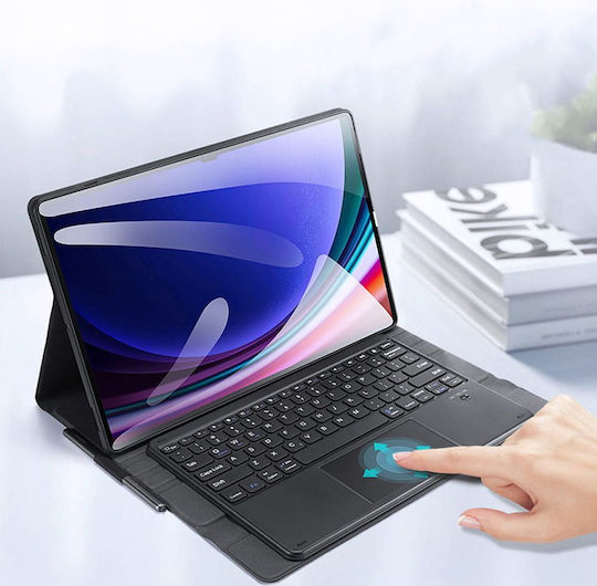 Θήκη Πληκτρολογίου Samsung Galaxy Tab S8 Ultra S9 Ultra S10 Ultra Dux Ducis Dk Series Μαύρ
