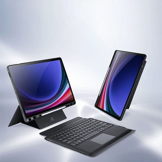 Dux Ducis Dk Series Flip Cover με Πληκτρολόγιο Μαύρη (Galaxy Tab S10+)