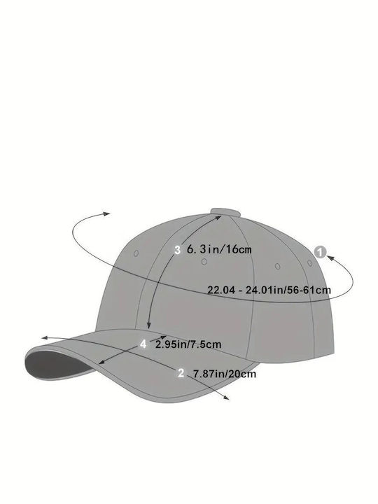 Luciano Faketti Men's Baseball Cap Artificial Leather Adjustable Sun Protection & Elastic Fit Outdoor Activities Brown