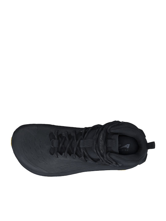 Altra Olympus 6 Hike Γυναικεία Ορειβατικά Μποτάκια Αδιάβροχα με Μεμβράνη Gore-Tex Μαύρα
